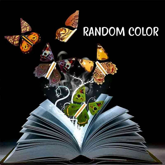 Magic flying butterfly novelty toy pack of 6