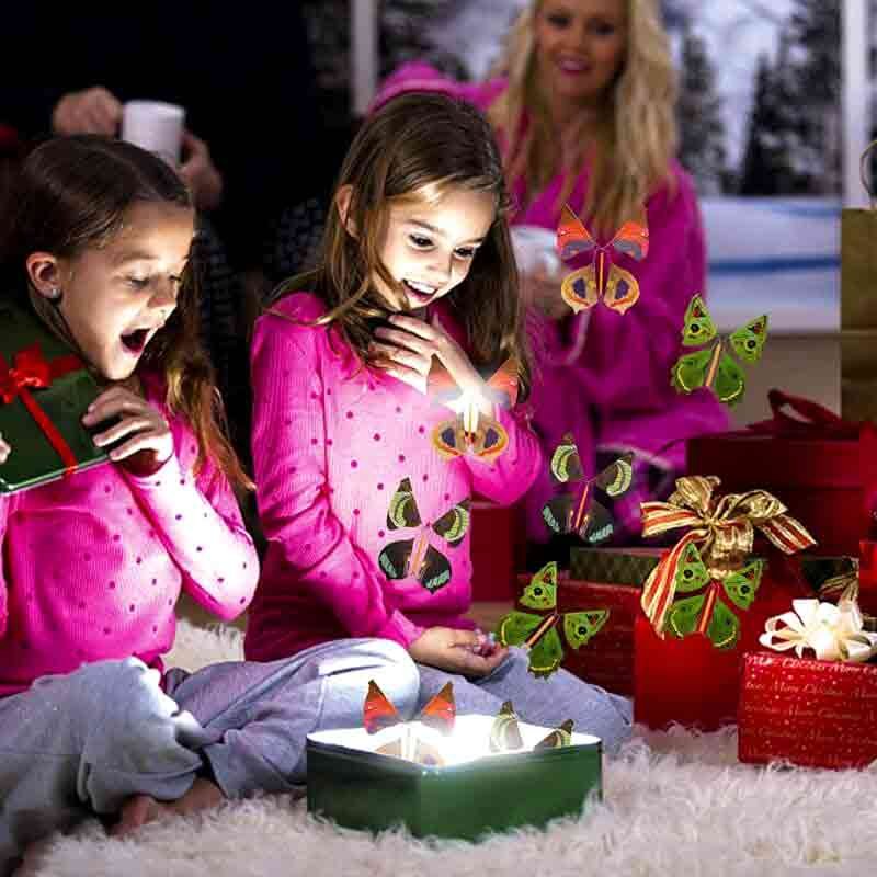 Magic flying butterfly novelty toy pack of 6