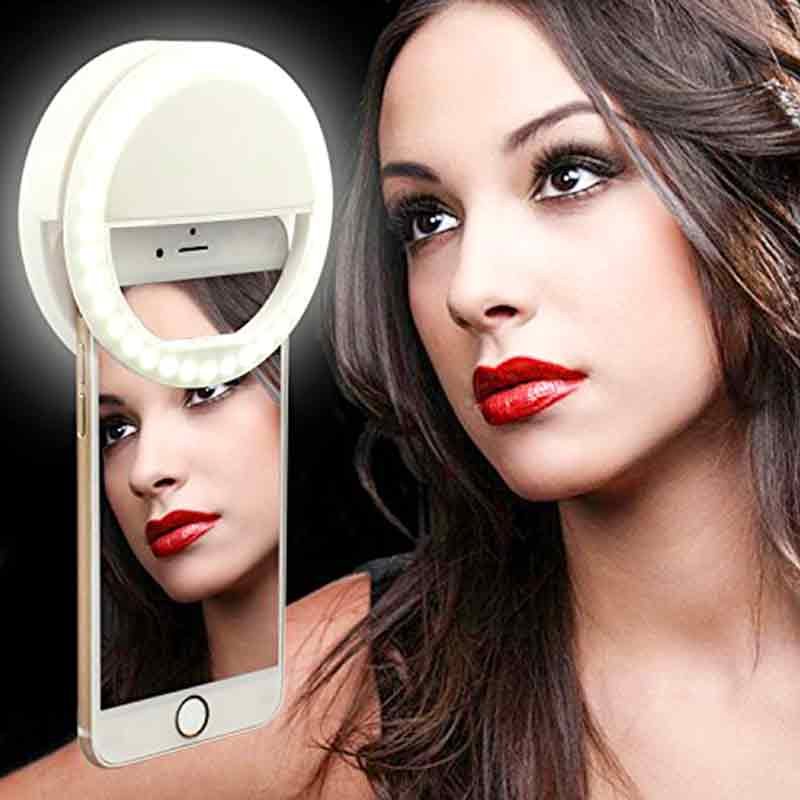 Selfie ring light bodecin portable mini