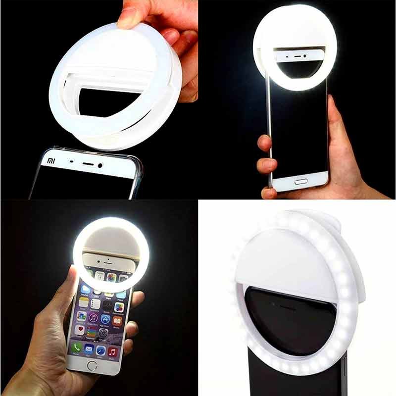 Selfie ring light bodecin portable mini
