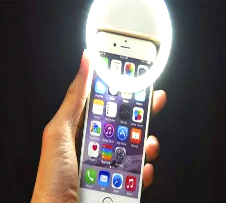 Selfie ring light bodecin portable mini