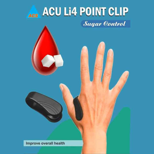 Sugar Control LI4 Acupressure Point Clip