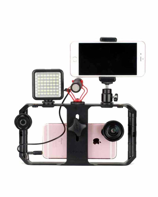 Ulanzi 2nd Generation Smartphone Video Handle Rig Film making Stabilizer Case - Black