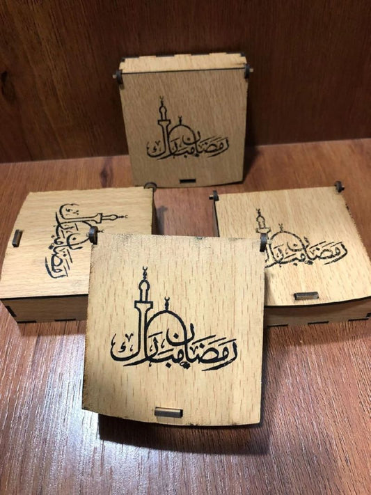Ramadan Kareem Gift Box | Tasbeeh & Ittar Set | Islamic Festival Essentials & Mubarak Gift