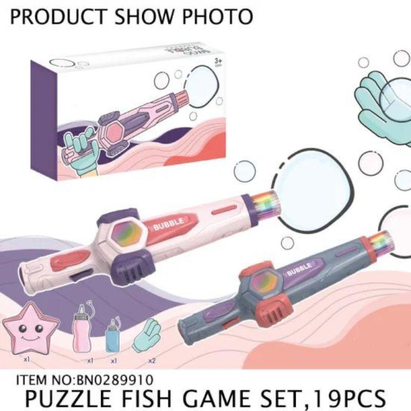 Elastic smog bubble machine with bubble water bubble wand girl heart Toy
