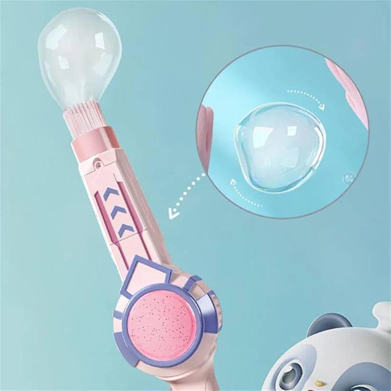 Elastic smog bubble machine with bubble water bubble wand girl heart Toy