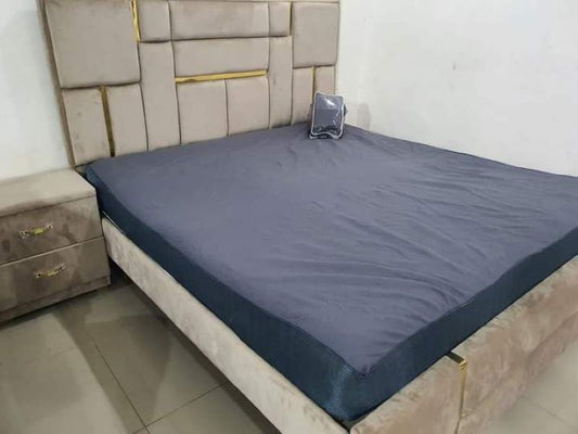 Waterproof Mattress Cover King Size Cotton Terry with Leather Lamination