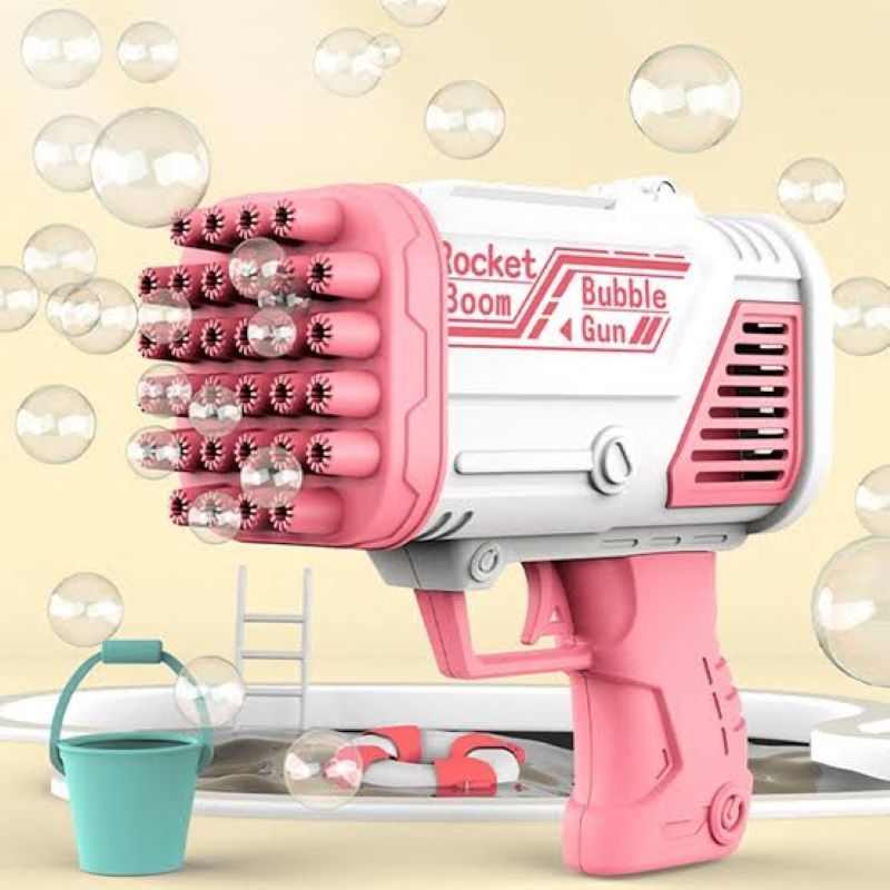 32 hole bubble gun bazooka rocket bubble gun