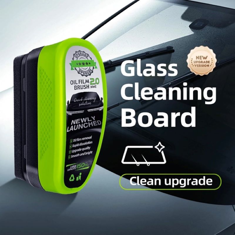 Car Glass Oil Film Removing Cleaner - Glass Polish Cleaner Windscreen