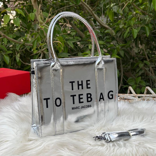 MARC JACOBS Designer Tote with Long Crossbody Strap