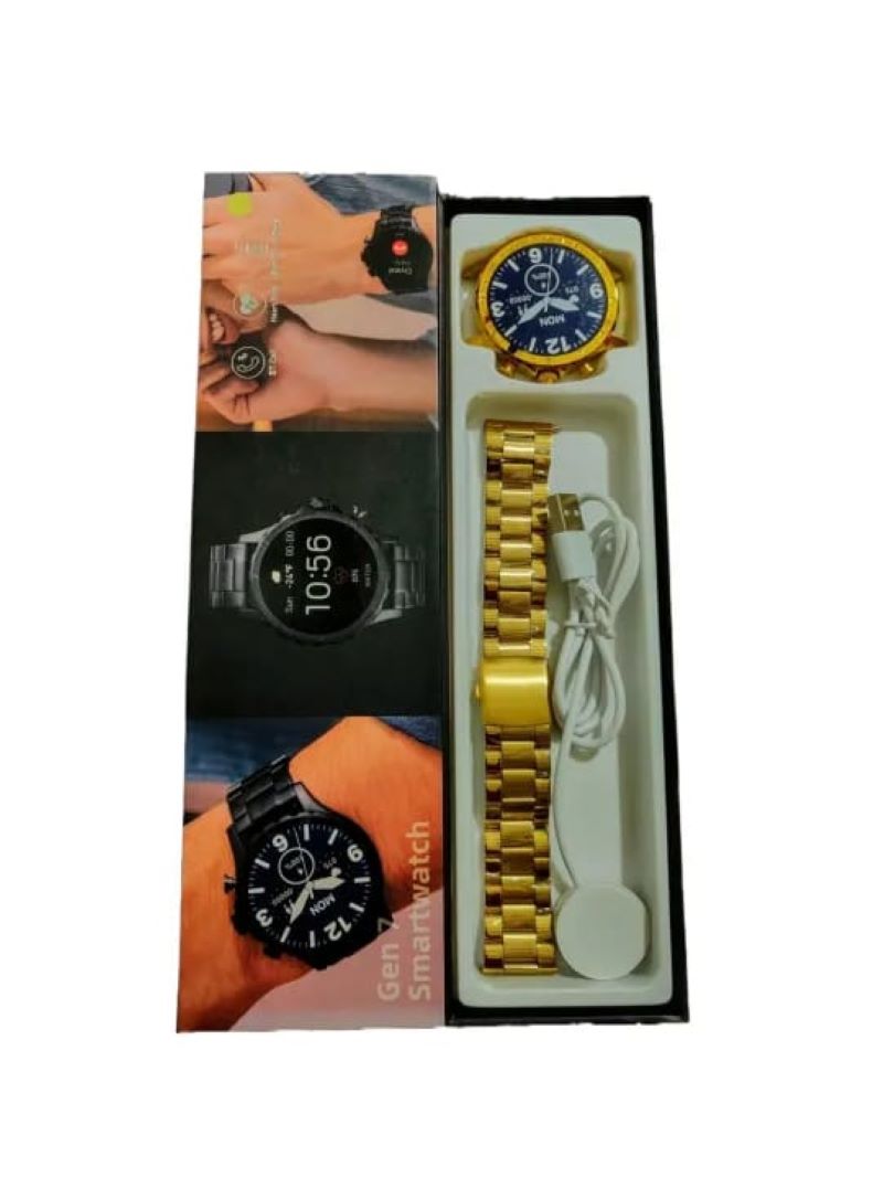 Brand new gen 7 smartwatch advanced features stylish design(Golden color only)
