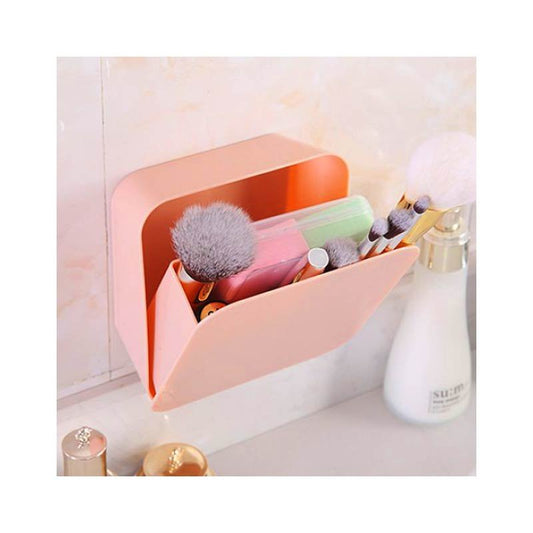 Wall mounted dust proof storage box for bathroom and kitchen