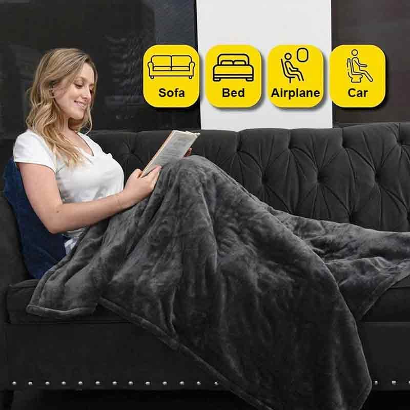 Electric heating blanket-double