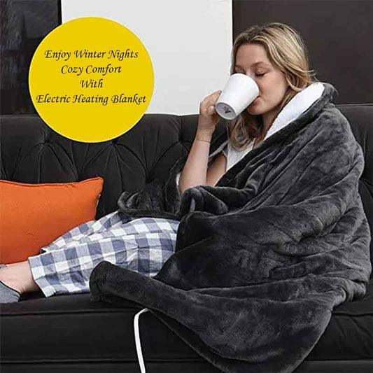 Electric heating blanket-double