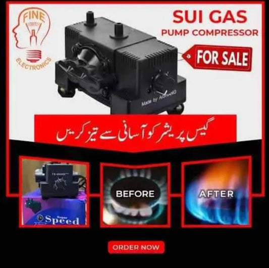 New Model Super Speed 2500G+ Kitchen Gas Pump For Home Use