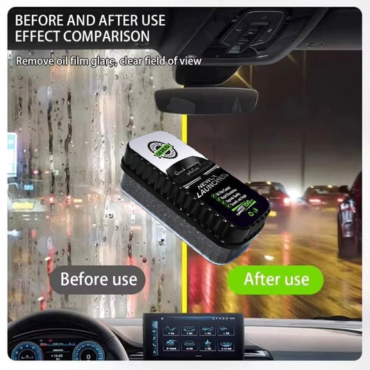 Car Glass Oil Film Removing Cleaner - Glass Polish Cleaner Windscreen