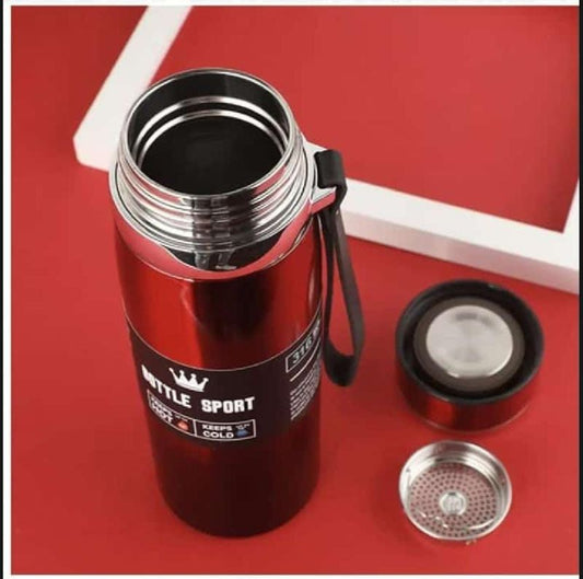 800ML 316sus HotnCold Stainless Steel Water Bottle (Mix/Random colour)