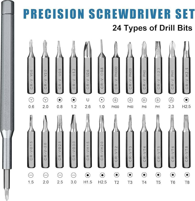 Professional 24-in-1 Mini Screwdriver Kit