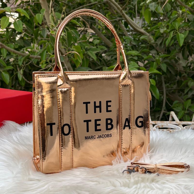 MARC JACOBS Designer Tote with Long Crossbody Strap