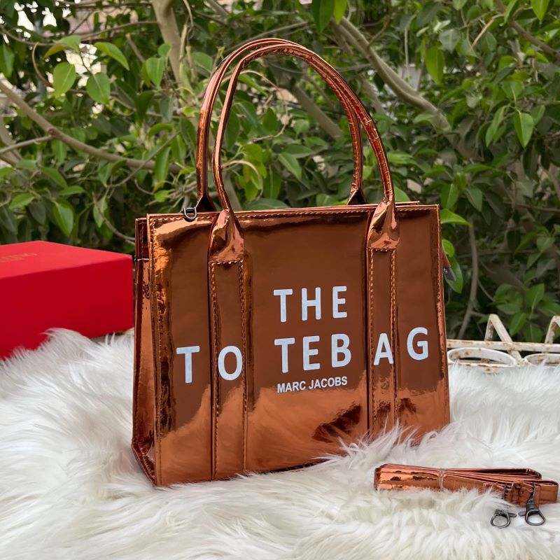 MARC JACOBS Designer Tote with Long Crossbody Strap